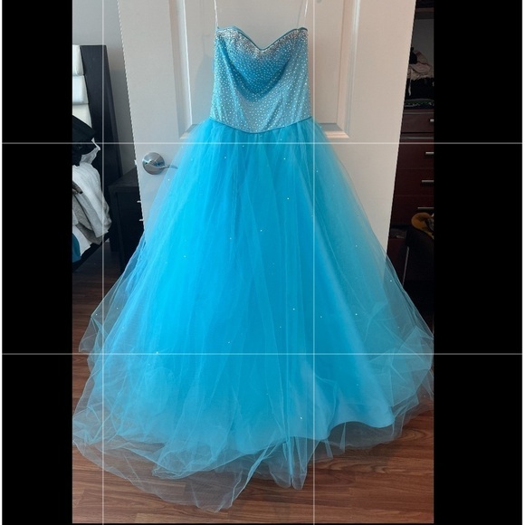 Jeweled Beading on Tulle unbranded Prom Dress - Picture 1 of 16